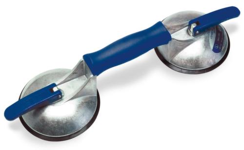 Aluminum suction lifter with 2 suction cups