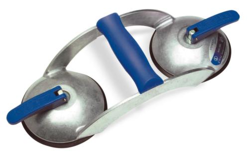 Aluminum suction lifter with 2 suction cups