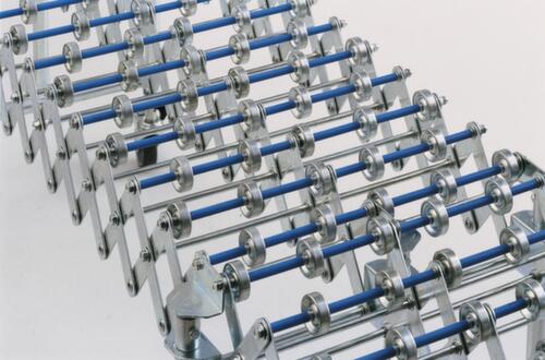 Blume Förderanlagen Scissor roller conveyor