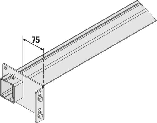 Push-through protection for pallet racking