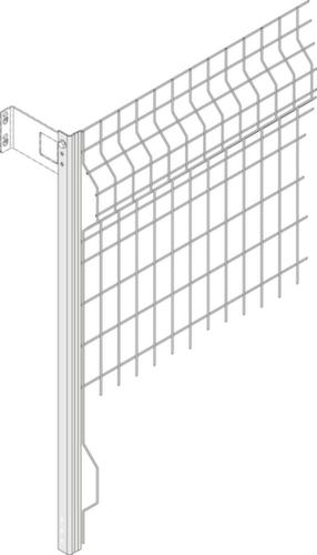 Mesh back panel