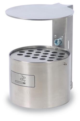 Ashtray for wall or post mounting