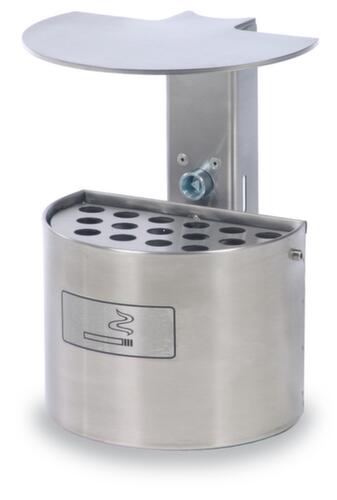 Ashtray for wall or post mounting