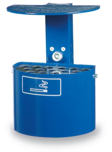 Ashtray for wall or post mounting