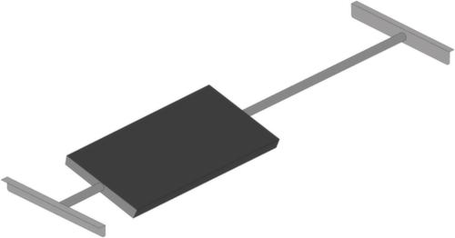 Bedrunka + Hirth Footrest for Assembly table