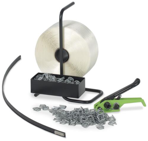 Portable strapping set Standard with polyester power strap