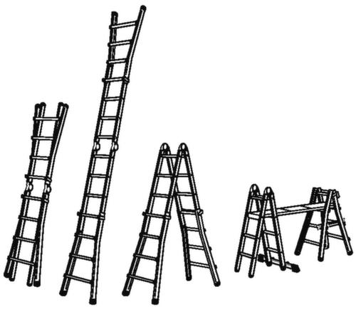 MUNK Multi-purpose telescopic ladder