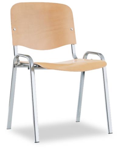 Nowy Styl Visitor chair ISO, registered office Beech, 4-legged frame