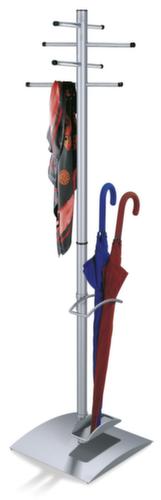 Coat rack, silver