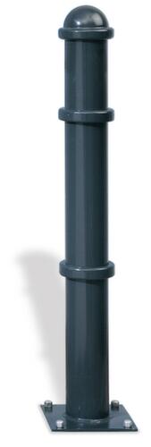 Style bollard with hemispherical head