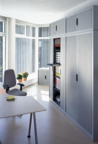 C+P Tambour door cabinet OMNISPACE