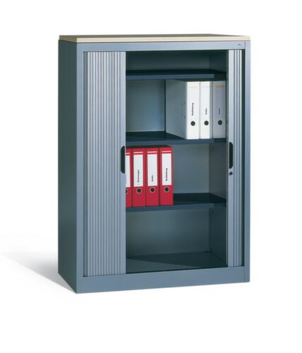 C+P Tambour door cabinet OMNISPACE