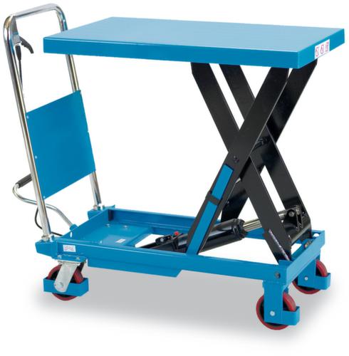 Hanselifter Mobile scissor lift table with manual or electric lift drive