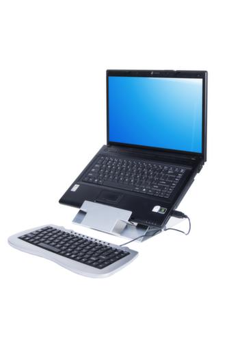 Notebook stand ErgoFold II, height 151 - 211 mm