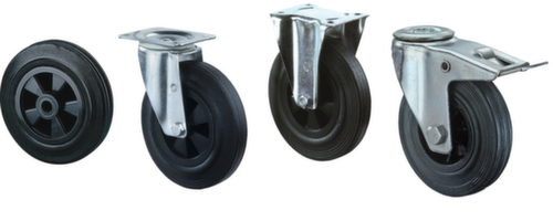 BS-ROLLEN Solid rubber wheel
