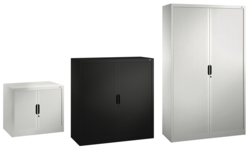 C+P Tambour door cabinet OMNISPACE