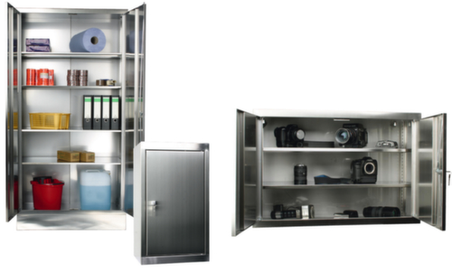 Stainless steel wall cabinet