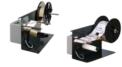 Electric adhesive labeler
