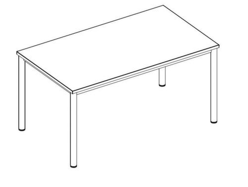 Nowy Styl Desk E10 with 4-legged frame