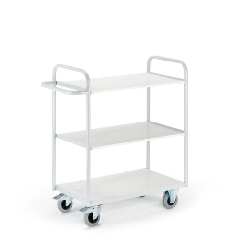 Rollcart Office trolley with 3 shelves