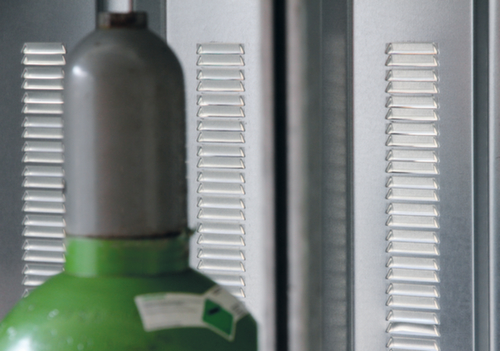 Gas cylinder storage