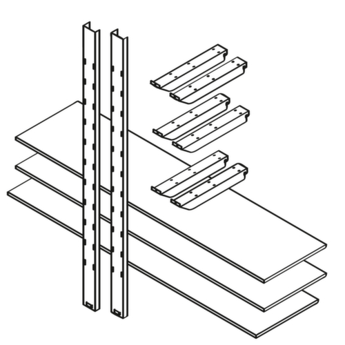 Säbu Storage rack for Container