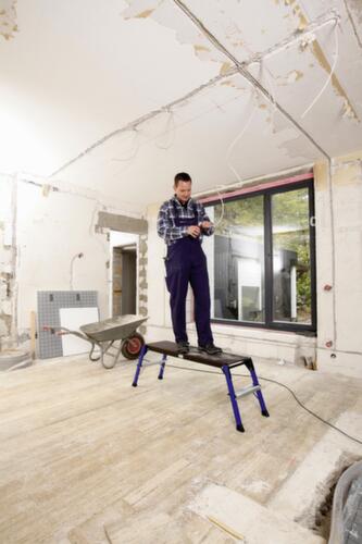 Krause Folding work platform Monto® StepTop®, platform height 470 mm