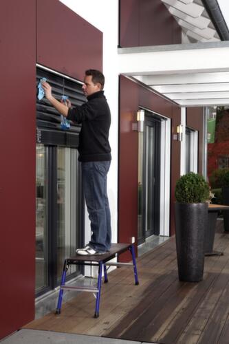 Krause Folding work platform Monto® StepTop®, platform height 470 mm