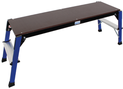 Krause Folding work platform Monto® StepTop®, platform height 470 mm