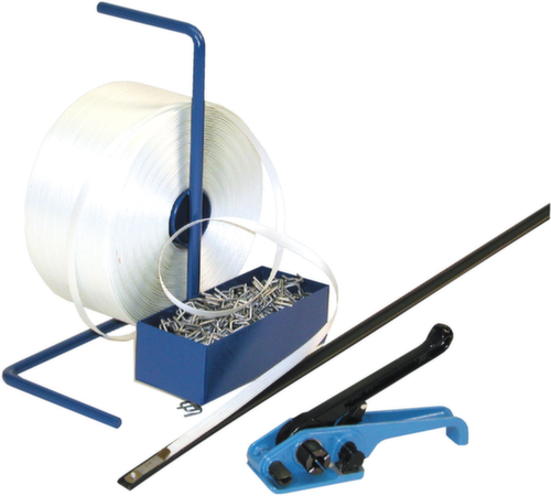 Portable strapping set Standard with polyester power strap