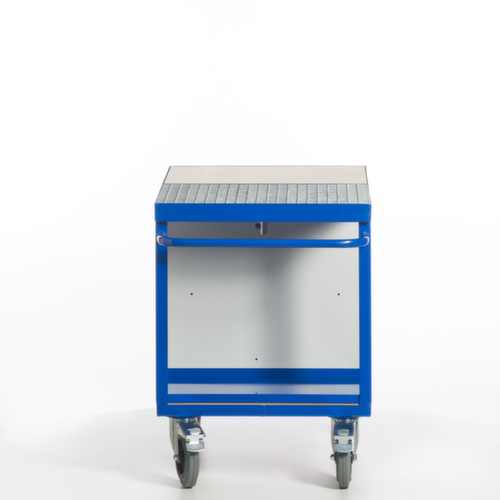 Rollcart Environmental workshop trolley with oil-tight tray and grating, load capacity 600 kg, loading area 1150 x 700 mm
