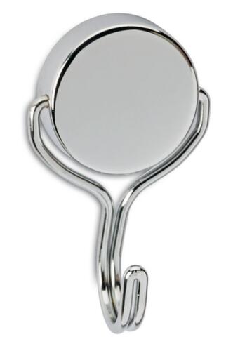 MAUL Hook magnet, light silver, Ø 38,5 mm