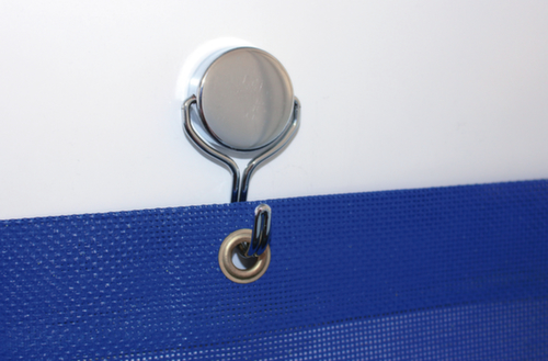 MAUL Hook magnet, light silver, Ø 38,5 mm