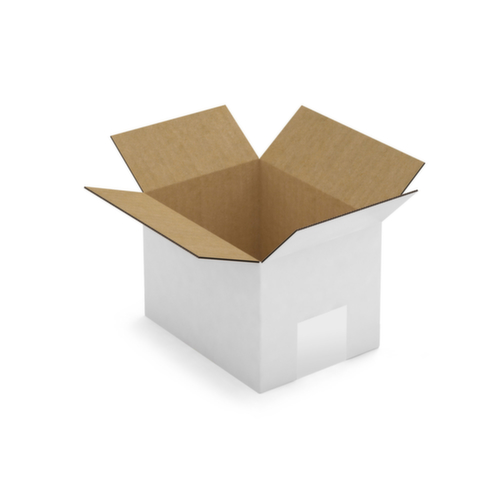 Corrugated cardboard folding carton 1-wall
