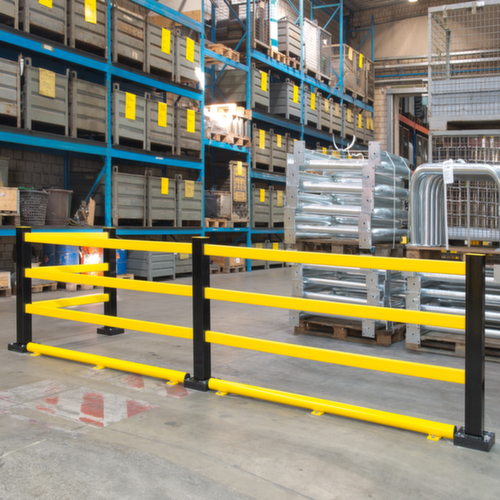 Moravia Underride guard BLACK BULL for impact protection railings
