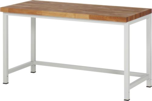 RAU Height-adjustable workbench Serie 8000 with beech top