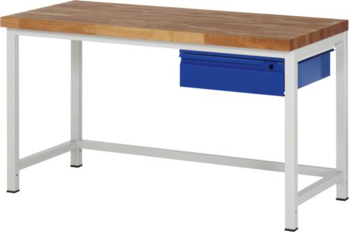 RAU Height-adjustable workbench Serie 8000 with beech top