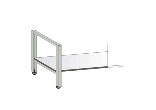 Shelf depth 500 mm for workbench