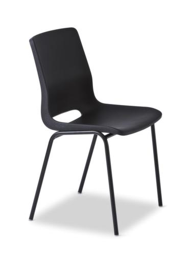 rbm Plastic shell chair Ana with colorful frame