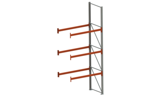 META Pallet rack MULTIPAL for 8 pallets, 1825 mm wide, 4 storage levels