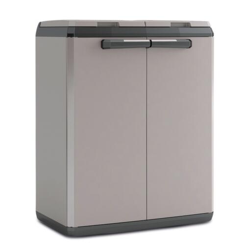 Recycling collection station for 2 x 110 liter bags