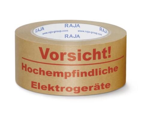 Environmentally friendly paper warning tape