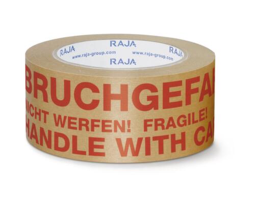 Environmentally friendly paper warning tape