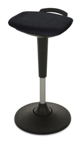 Lotz Multi-movable standing aid, seat height 600 - 860 mm, seat black