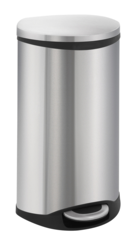 Shell-shaped stainless steel pedal garbage can EKO Shell