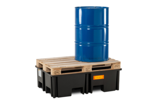 Cemo PE sump tray in Euro pallet dimensions