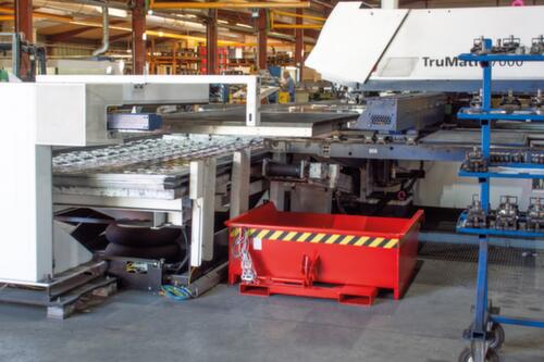Bauer Tipping containers with low design