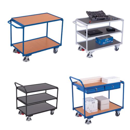 VARIOfit Table trolley with 250 kg load capacity