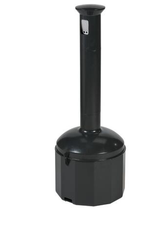 Pedestal ashtray, dark gray