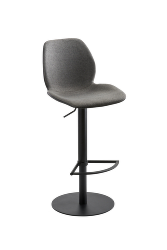 Mayer Sitzmöbel Height-adjustable bar stool myMARCO with two-tone cover